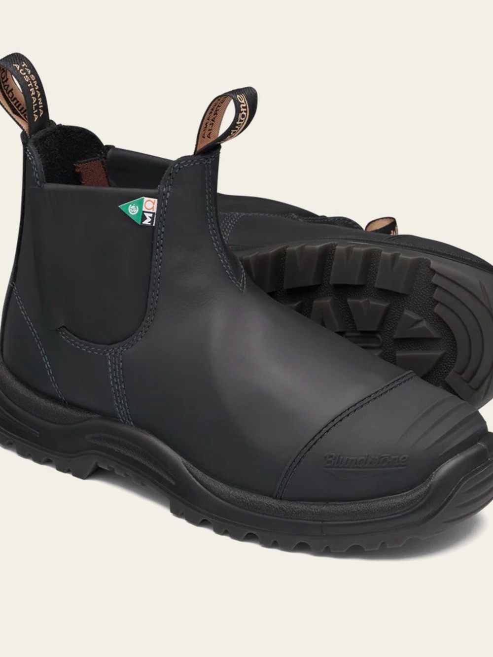 Blundstone Black met guard Work Boots for Men brand new sz9.5
